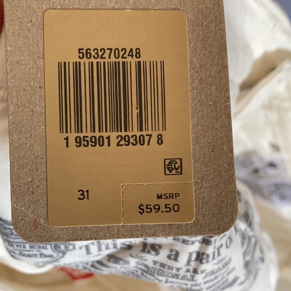 Levi’s distressed high rise 501 jean denim short cutoff vibe Size 31 - Picture 15 of 17